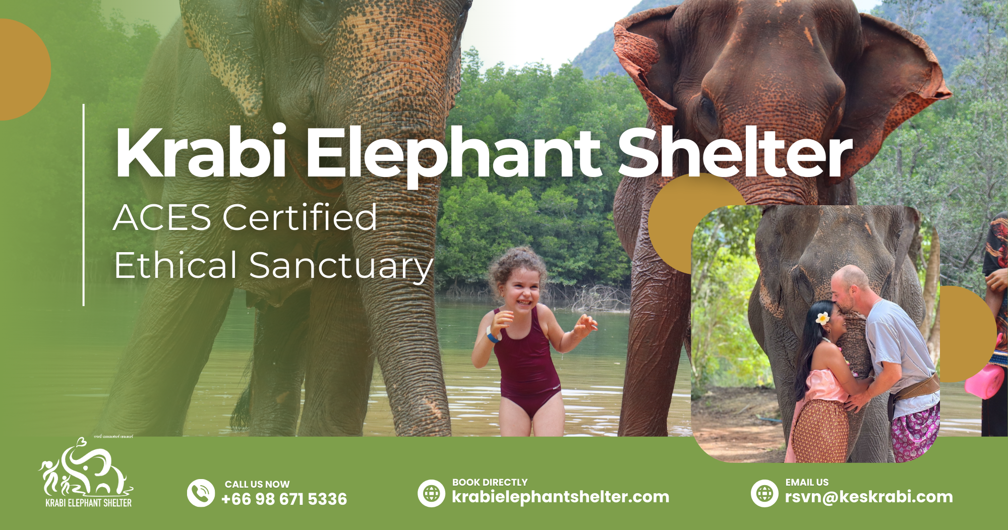 Discover Krabi Elephant Shelter: ACES Certified Ethical Sanctuary