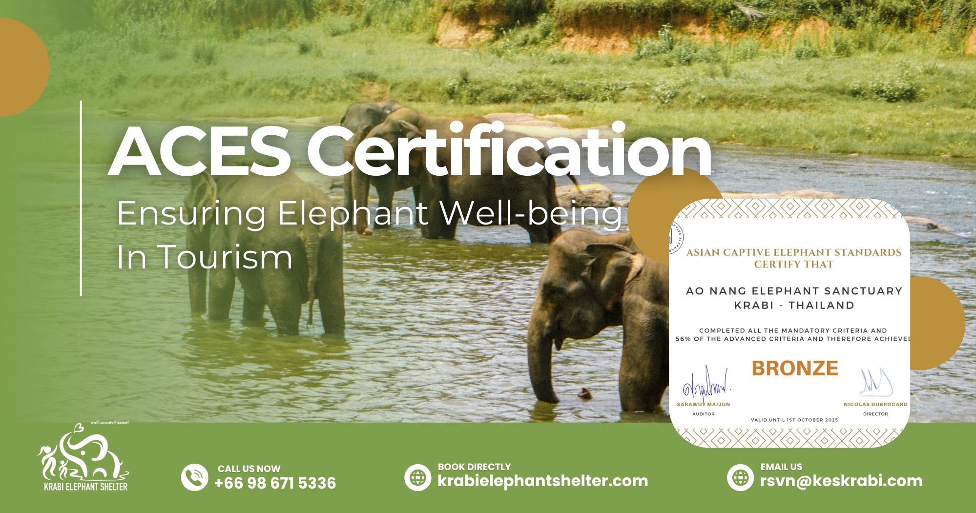 Elephant ACES Certification